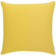 Vlněná obliečka na vankúš Tupla 45x45, žltá
