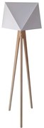 Stojacia lampa BAKARO 1xE27/60W/230V borovica biela