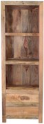 furniture-nabytek.cz - Knižnica masív z dreva mango 60x180x35
