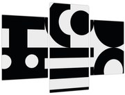 Obraz - Geometrická abstrakcia N⁰3 (90x60 cm)