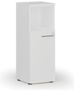 Kombinovaná kancelárska skriňa PRIMO WHITE, 400 x 420 x 1087 mm, biela