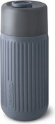 Tmavosivý sklenený cestovný hrnček 340 ml – Black + Blum
