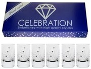 Celebration crystals Poháre na panáky Crystals Classic 30 ml 6 ks