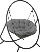 Závěsné houpací křeslo RAMINA šedé