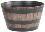 Kvetináč Woodeff 39x23 cm 256939, patina zlatá, efekt dreva (39 x 23 cm)