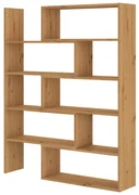Regál Kington 01 (dub artisan). Vlastná spoľahlivá doprava až k Vám domov. 1025694