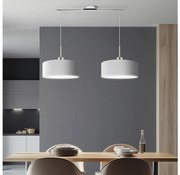 Eglo - LED Luster na lanku TUNJA 2xE27/60W/230V biela