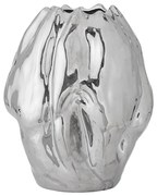 Váza z kameniny v striebornej farbe (výška 29 cm) Bobby – Bloomingville