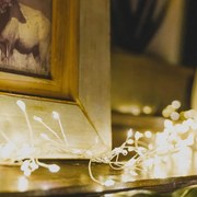 DECOLED LED světelný řetěz, 3 m, teple bílá, 600 diod