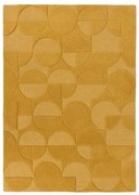 Kusový koberec Moderno Gigi Ochre, 120x170, žltá, chodba / predsieň, Flair Rugs
