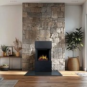 Elektrický krb Aflamo Texel Black