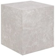 Odkladací stolík v dekore mramoru 40x40 cm Prague – House Nordic