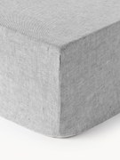 Elastická ľanová plachta na kontinentálnu posteľ Linna