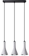 Sollux SL.1225 - Luster na lanku REA 3xE14/12W/230V betón