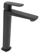 Vysoká umývadlová batéria SAT Feel bez výpuste čierna matná SATBSFEEL285C, 1 ks