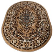 Koberec BCF Alfa 06 hnedý - ovál