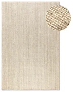 Krémovobiely jutový koberec 160x230 cm Bouclé – Hanse Home