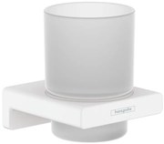 Hansgrohe AddStoris, nádobka na ústnu hygienu, matná biela, HAN-41749700