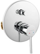 Ferro Fiesta, podomietková sprchová batéria 2-výstupová, chrómová, BFI7P