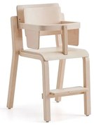 Detská stolička DANTE, výška 380 mm, laminát - breza