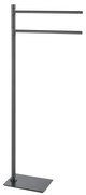 Gedy - Stojan na uteráky TRILLY 83,5 cm metalická sivá