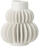 Biela váza z kameniny Bloomingville Blossom