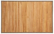 Bambusový protišmykový koberec BAMBOO ANTISLIP BROWN 50x80 cm