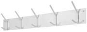 Biely kovový nástenný vešiak Fusion – Spinder Design