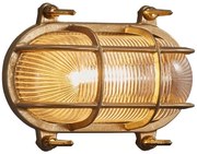 Nordlux - Vonkajšie nástenné svietidlo HELFORD 1xE27/12,5W/230V IP64 mosadz