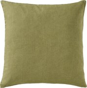 Ib Laursen Ľanová obliečka na vankúš Herbal Green 50 × 50 cm