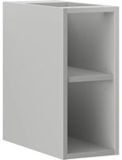 Mexen Box-A, otvorená skrinka s policou 20 cm, sivá matná, 91AX2-0200-470-0-62