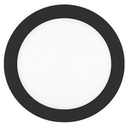 Ecolite LED-WSL-CCT/25W/CR- LED Podhľadové svietidlo LADA LED/25W/230V IP44 čierna