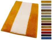 ROUTNER Kúpeľňová predložka ATHENA Žltá 10310 - Žltá / 50 x 80 cm 10310