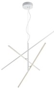 Trio - LED Stmievateľný luster na lanku TIRIAC 3xLED/8,5W/230V biela