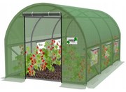 Záhradný fóliovník zelený 3m x 2m x 2m
