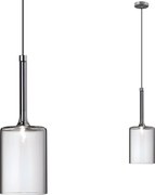 Toolight Toolight, stropné svietidlo 1xG4, APP1702-1CP GREY B, šedé sklo, OSW-04310