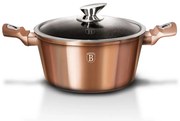 Nepriľnavý hrniec 20 cm, Rosegold BerlingerHaus