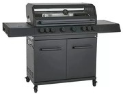 Kingstone Plynový gril Cliff 6500 Beast Black Edition, 6 horákov, grilovacia plocha: 90,5 × 45 cm, 21 kW