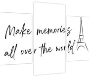 Obraz - Make memories (90x60 cm)