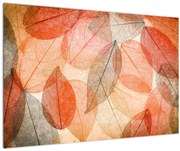 Obraz maľovaného jesenného lístia (90x60 cm)