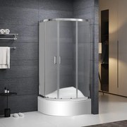 Roth Project sprchový kút štvrťkruh 80x80 cm N0802