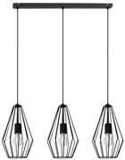 Závesné svietidlo Nuvola 7, 3x drôtené tienidlo (výber z 2 farieb), i