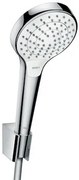 Sprchová hlavica s hadicou Hansgrohe Croma Select biela/chróm 26411400