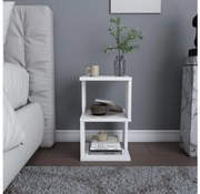 Nočný stolík CARTER 49,4x29,6 cm biela