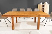 Rozkladací jedálenský stôl z akáciového dreva Pure 120-200cm