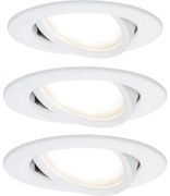 Paulmann 93449 - SADA 3xLED/6,5W IP23 Kúpeľňové podhľadové svietidlo NOVA 230V