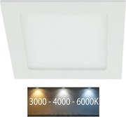 LED Kúpeľňové podhľadové svietidlo LED/12W/230V 3000/4000/6000K IP44