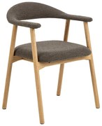 Hnedá jedálenská stolička Addi – Actona