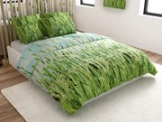 Obliečky z mikrovlákna POSANA zelené Rozmer obliečky: 2 ks 70 x 80 cm | 160 x 200 cm