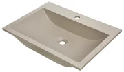 Laveo Albano, granitové umývadlo 600x440x122 mm, béžová, LAV-VGA1410T